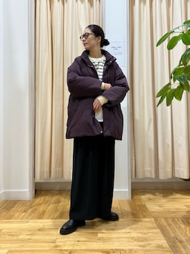 「アイテム（ブルゾン）」を使った、kimmyさん（レディース・168cm）の秋コーディネート