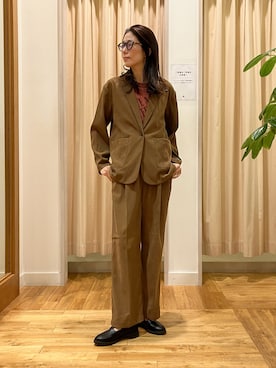 「アイテム（その他アウター）」を使った、kimmyさん（レディース・168cm）の秋コーディネート