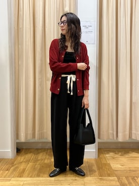 「アイテム（パンツ）」を使った、kimmyさん（レディース・168cm）の秋コーディネート