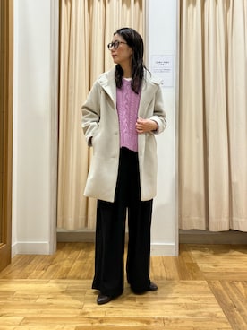 「アイテム（その他アウター）」を使った、kimmyさん（レディース・168cm）の冬コーディネート