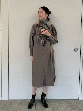 kimmyさん（レディース・168cm）の冬コーディネート