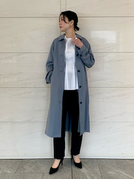 「SonnyLabel」｜「アイテム（その他アウター）」を使った、kimmyさん（レディース・168cm）の春コーディネート