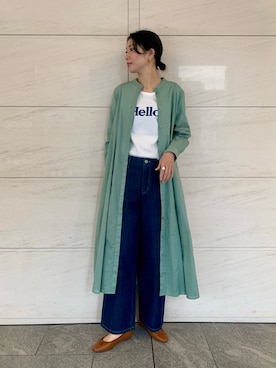 kimmyさん（レディース・168cm）の春コーディネート