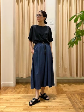 「RODE SKO（ロデスコ）のアイテム」を使った、kimmyさん（レディース・168cm）の夏コーディネート