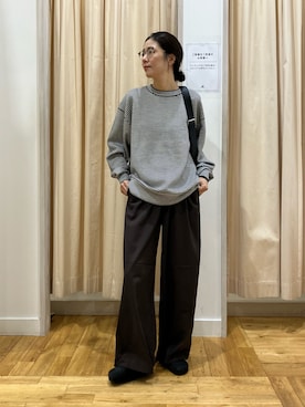 「EKAL（エカル）のアイテム」を使った、kimmyさん（レディース・168cm）の秋コーディネート