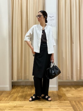 「FORK&SPOON（フォークアンドスプーン）のアイテム（トップス）」を使った、kimmyさん（レディース・168cm）の春コーディネート