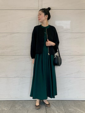 「SonnyLabel」｜「アイテム（ブルゾン）」を使った、kimmyさん（レディース・168cm）の秋コーディネート
