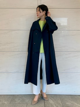 「SonnyLabel」｜「アイテム（その他アウター）」を使った、kimmyさん（レディース・168cm）の冬コーディネート