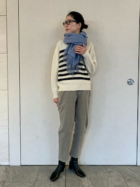 「コーデュロイパンツ」｜kimmyさん（レディース・168cm）の冬コーディネート