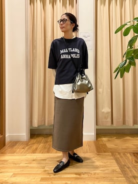 「URBAN RESEARCH DOORS（アーバンリサーチドアーズ）のアイテム（シューズ）」を使った、kimmyさん（レディース・168cm）の秋コーディネート