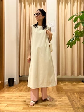 「MARCO BIANCHINI（マルコビアンチーニ）のアイテム」を使った、kimmyさん（レディース・168cm）の夏コーディネート