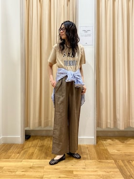 「GOOD ROCK SPEED（グッドロックスピード）のアイテム」を使った、kimmyさん（レディース・168cm）の春コーディネート