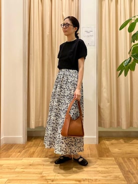 「きれいめ派カットソー」｜kimmyさん（レディース・168cm）の夏コーディネート