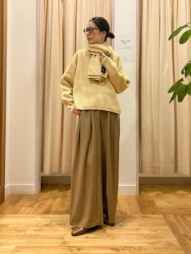 「アイテム（パンツ）」を使った、kimmyさん（レディース・168cm）の秋コーディネート