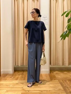 「MARCO BIANCHINI（マルコビアンチーニ）のアイテム」を使った、kimmyさん（レディース・168cm）の夏コーディネート