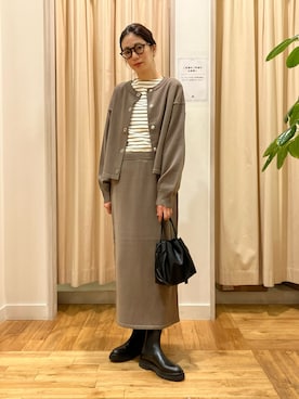 「RODE SKO（ロデスコ）のアイテム」を使った、kimmyさん（レディース・168cm）の秋コーディネート