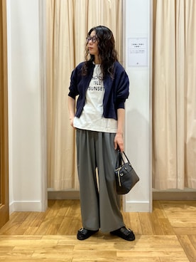 「RODE SKO（ロデスコ）のアイテム」を使った、kimmyさん（レディース・168cm）の春コーディネート