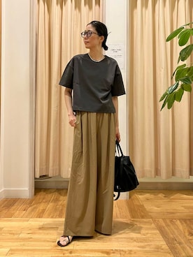「FORK&SPOON（フォークアンドスプーン）のアイテム」を使った、kimmyさん（レディース・168cm）の夏コーディネート
