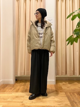 「アイテム（ジャケット/アウター）」を使った、kimmyさん（レディース・168cm）の秋コーディネート