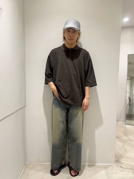 「アイテム（ポロシャツ）」を使った、Hirotoさん（メンズ・178cm・20代）の秋コーディネート