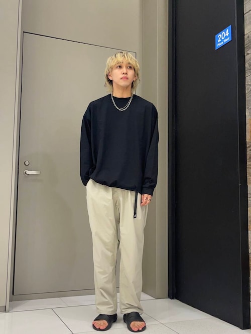 Gramicci / LOWERCASE　NYLON TRACK PANT