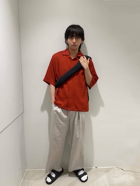 Hirotoさん（メンズ・178cm）の夏コーディネート
