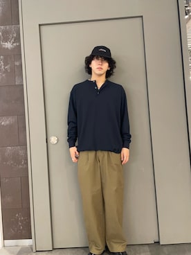 「URBAN RESEARCH（アーバンリサーチ）のアイテム（キャップ）」を使った、Hirotoさん（メンズ・178cm）の夏コーディネート