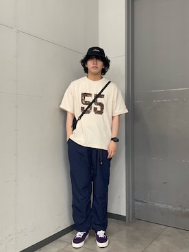 「URBAN RESEARCH Sonny Label（アーバンリサーチサニーレーベル）のアイテム」を使った、Hirotoさん（メンズ・178cm）の夏コーディネート