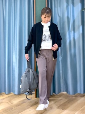 「GOOD ROCK SPEED（グッドロックスピード）のアイテム」を使った、さやふじさん（レディース・158cm）の冬コーディネート