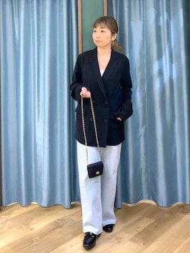 さやふじさん（レディース・158cm）の冬コーディネート