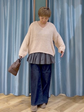 さやふじさん(レディース・158cm)の秋コーディネート