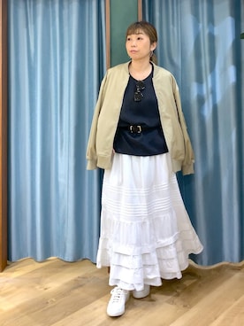 さやふじさん（レディース・158cm）の冬コーディネート