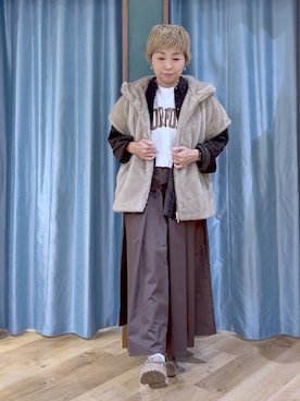 さやふじさん(レディース・158cm)の秋コーディネート