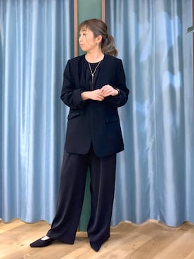 さやふじさん（レディース・158cm）の冬コーディネート