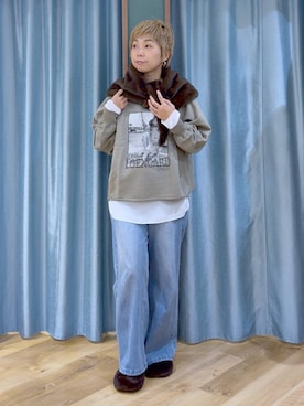 さやふじさん(レディース・158cm)の秋コーディネート