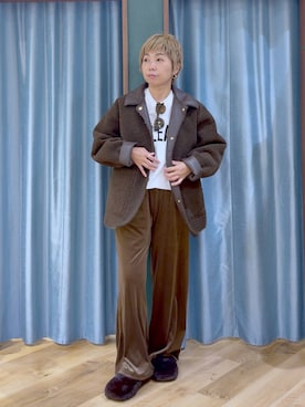 さやふじさん(レディース・158cm)の秋コーディネート