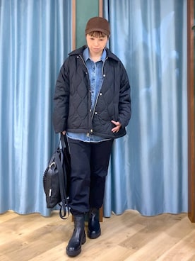 さやふじさん(レディース・158cm)の冬コーディネート