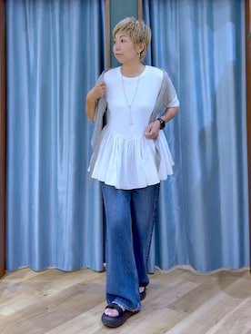 さやふじさん(レディース・158cm)の夏コーディネート