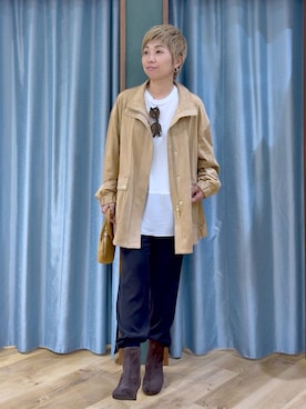 さやふじさん(レディース・158cm)の秋コーディネート