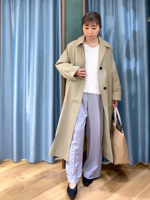 BARNYARDSTORM / ステンカラーテントコート【撥水】【JAPAN FABRIC