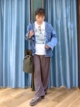 さやふじさん（レディース・158cm）の春コーディネート