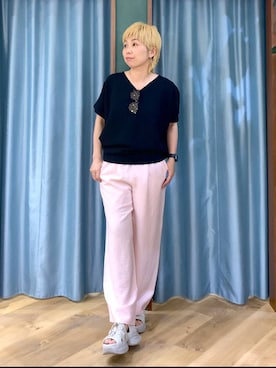 さやふじさん(レディース・158cm)の春コーディネート