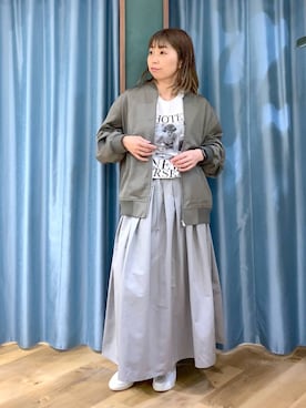 「GOOD ROCK SPEED（グッドロックスピード）のアイテム」を使った、さやふじさん（レディース・158cm）の冬コーディネート