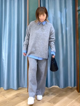 「アイテム（ハンドバッグ）」を使った、さやふじさん（レディース・158cm・40代）の冬コーディネート