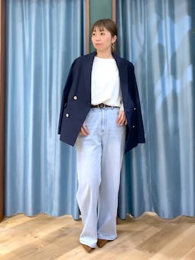 さやふじさん（レディース・158cm）の冬コーディネート