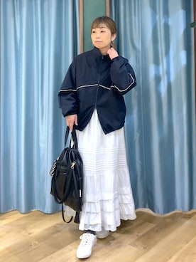 さやふじさん（レディース・158cm）の冬コーディネート