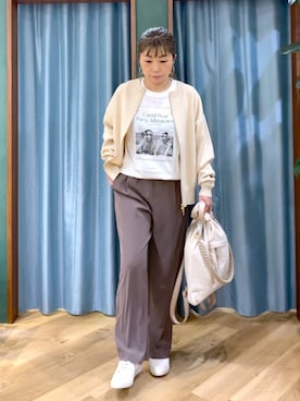 「GOOD ROCK SPEED（グッドロックスピード）のアイテム」を使った、さやふじさん（レディース・158cm）の冬コーディネート