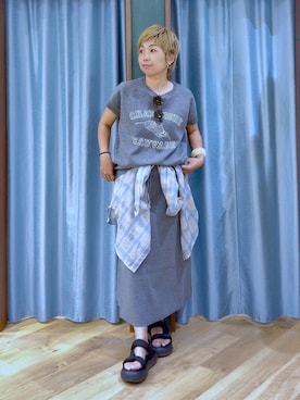 さやふじさん(レディース・158cm)の夏コーディネート