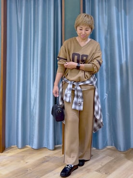 さやふじさん(レディース・158cm)の秋コーディネート