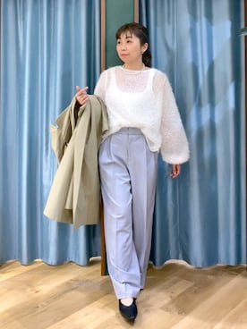 さやふじさん（レディース・158cm）の冬コーディネート